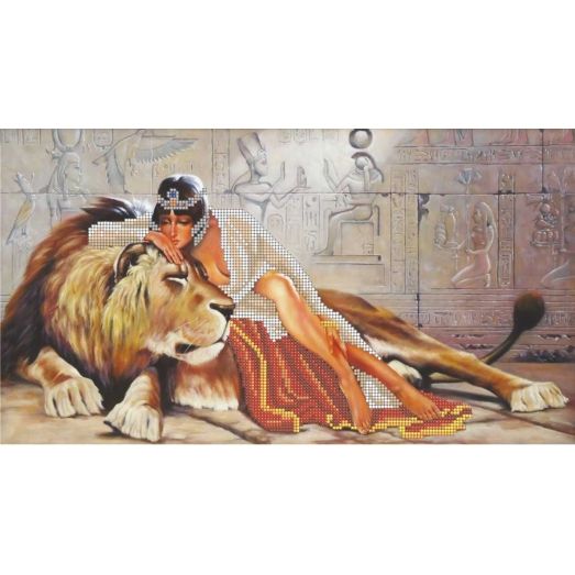 Схемы вышивки «лев»